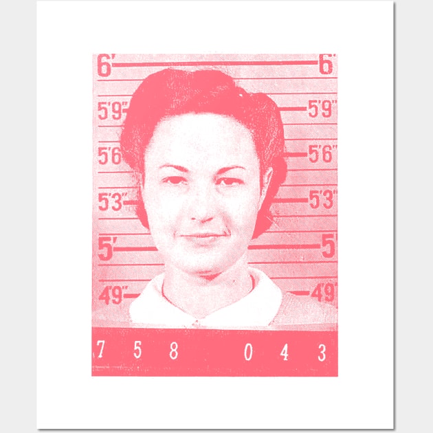 Bea Arthur / Vintage Mugshot Wall Art by DankFutura